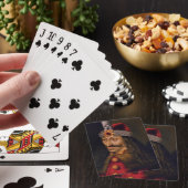 Vlad tepes Impaler Voivode portret Dracula histori Pokerkaarten (Insitu)