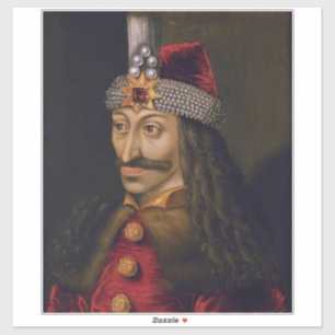 Vlad Tepes: Spietsing, Dracula Draak Prins Vorst Sticker