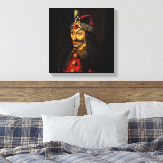 Vlad tepes (Vlad the Impaled) Canvas Afdruk (Insitu (Slaapkamer))