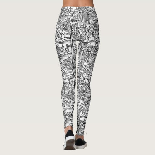 Vlad The Imapler (Dracula)-Leggings Leggings (Achterkant)
