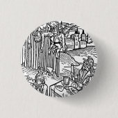Vlad The Impaler (Dracula) Pins (klein - groot) Ronde Button 3,2 Cm (Voorkant)
