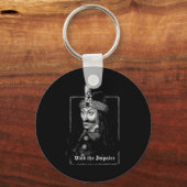 Vlad The Impaler Vintage Gothic Medieval Art Sleutelhanger (Voorkant)