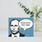 Vladamir Poetin - Internationale leider -.png Briefkaart (Staand voorkant)