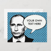 Vladamir Poetin - Internationale leider -.png Briefkaart (Voorkant / Achterkant)