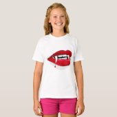 Vladdy Fangs Happy Vampire T-shirt (Voorkant volledig)