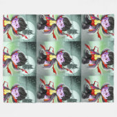 Vladimir de Vampire Blanket Fleece Deken (Voorkant (Horizontaal))