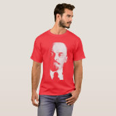 Vladimir Iljitsj Lenin White Portrait Shirt (Voorkant volledig)