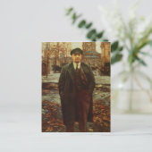 Vladimir Ilyich Lenin te Smolny, c.1925 Briefkaart (Staand voorkant)