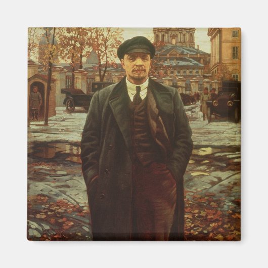 Vladimir Ilyich Lenin te Smolny, c.1925 Magneet (Voorkant)