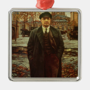 Vladimir Ilyich Lenin te Smolny, c.1925 Metalen Ornament