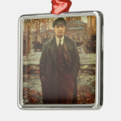 Vladimir Ilyich Lenin te Smolny, c.1925 Metalen Ornament (Links)