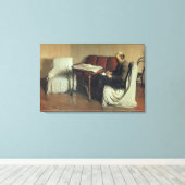 Vladimir Lenin bij Smolny, 1930 Canvas Afdruk (Insitu (Houten vloer))