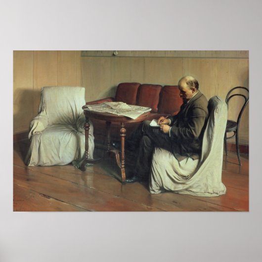 Vladimir Lenin bij Smolny, 1930 Poster (Voorkant)