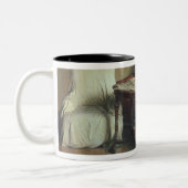 Vladimir Lenin bij Smolny, 1930 Tweekleurige Koffiemok (Links)