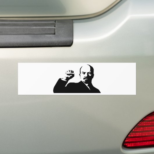 Vladimir Lenin Bumpersticker (Op auto)
