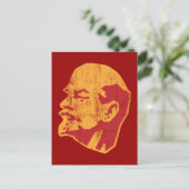 vladimir lenin ccccp portret briefkaart (Staand voorkant)