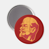 vladimir lenin ccccp portret magneet (Voorkant / Achterkant)