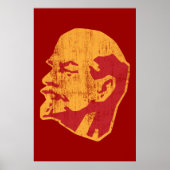 vladimir lenin ccccp portret poster (Voorkant)
