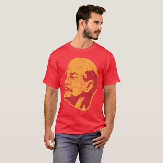 vladimir lenin ccccp portret t-shirt (Voorkant volledig)