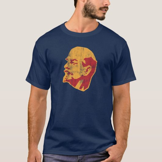 vladimir lenin ccccp portret t-shirt (Voorkant)