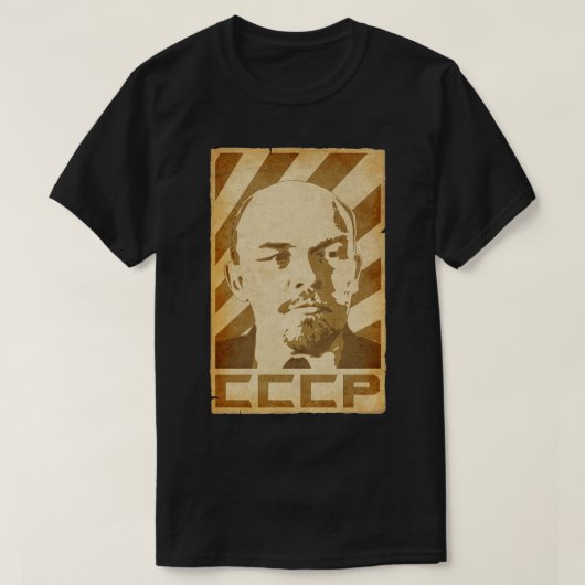 Vladimir Lenin CCCP Propaganda T-shirt (Design voorkant)