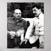 Vladimir Lenin en Joseph Stalin Poster (Voorkant)
