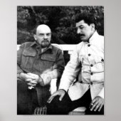 Vladimir Lenin en Joseph Stalin Poster (Voorkant)