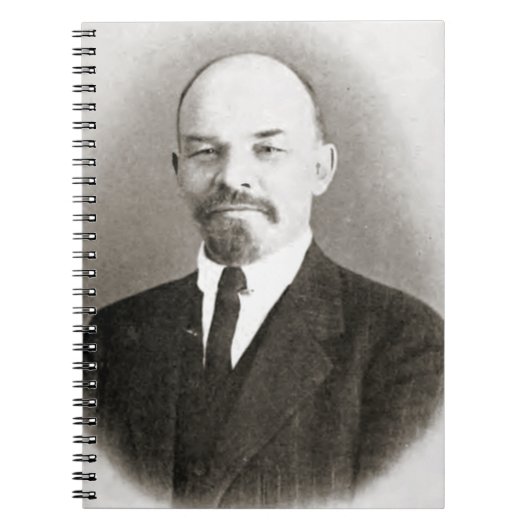 Vladimir Lenin Portrait Notitieboek (Voorkant)