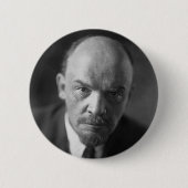 Vladimir Lenin Ronde Button 5,7 Cm (Voorkant)