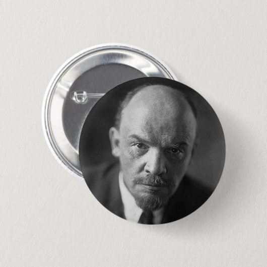 Vladimir Lenin Ronde Button 5,7 Cm (Voorkant /achterkant)