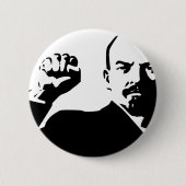 Vladimir Lenin Ronde Button 5,7 Cm (Voorkant)