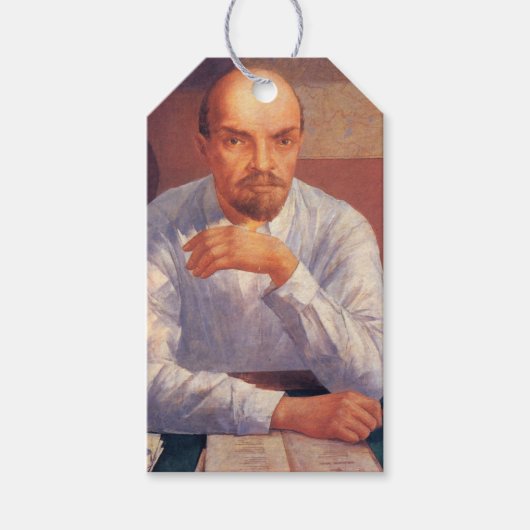 Vladimir Lenin (socialist) Cadeaulabel (Voorkant)