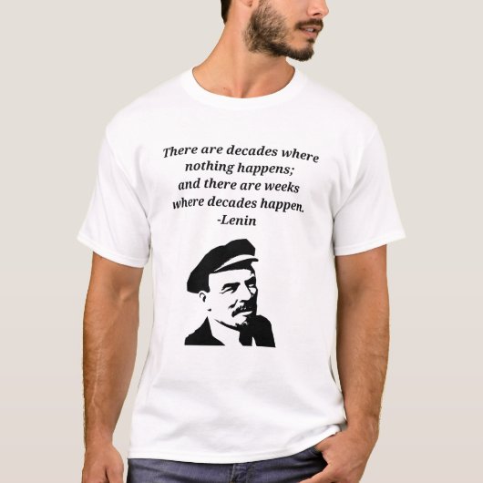 Vladimir Lenin T-shirt (Voorkant)