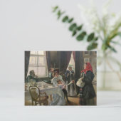 Vladimir Makovsky- Inheemse moeder en stepmoeder Briefkaart (Staand voorkant)