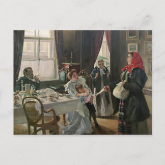 Vladimir Makovsky- Inheemse moeder en stepmoeder Briefkaart