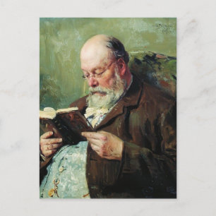 Vladimir Makovsky-portret van de academicus Yanzhu Briefkaart