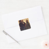 Vladimir Odoevsky Vierkante Sticker (Envelop)