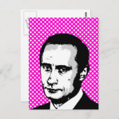 Vladimir Poetin Briefkaart (Voorkant / Achterkant)