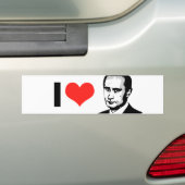 Vladimir Poetin Bumpersticker (Op auto)