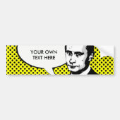 Vladimir Poetin Bumpersticker (Voorkant)