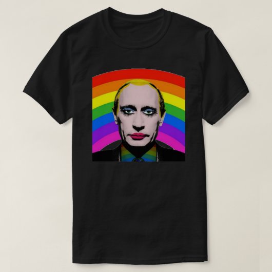 Vladimir Poetin Gay Clown Essential T-Shirt (Design voorkant)