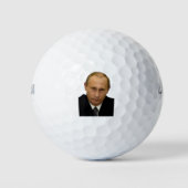 Vladimir Poetin Golfballen (Voorkant)