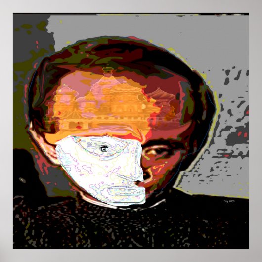 Vladimir Poetin Poster (Voorkant)