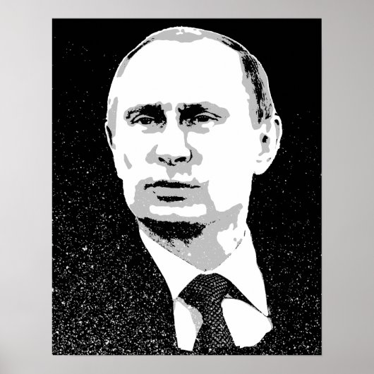 Vladimir Poetin Poster (Voorkant)