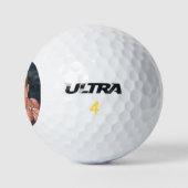 Vladimir Poetin Russische leider Golfballen (Logo)