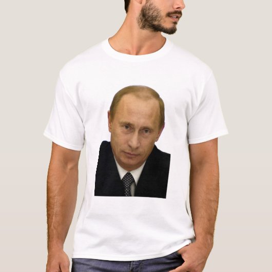 Vladimir Poetin T-shirt (Voorkant)