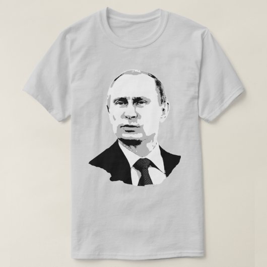 Vladimir Poetin T-shirt (Design voorkant)