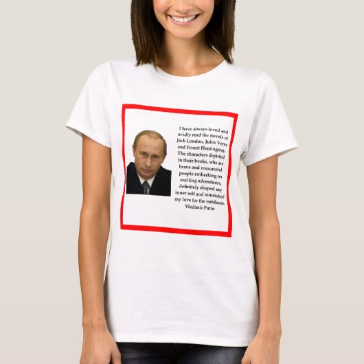 Vladimir Poetin T-shirt (Voorkant)
