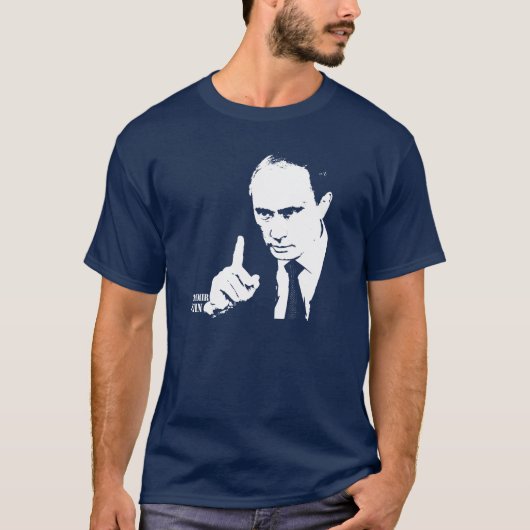 vladimir poetin t-shirt (Voorkant)