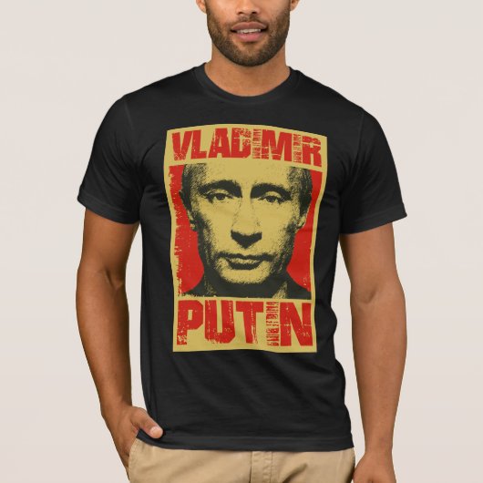 Vladimir Poetin T-shirt (Voorkant)
